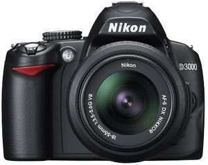 Nikon D3000 DSLR Camera