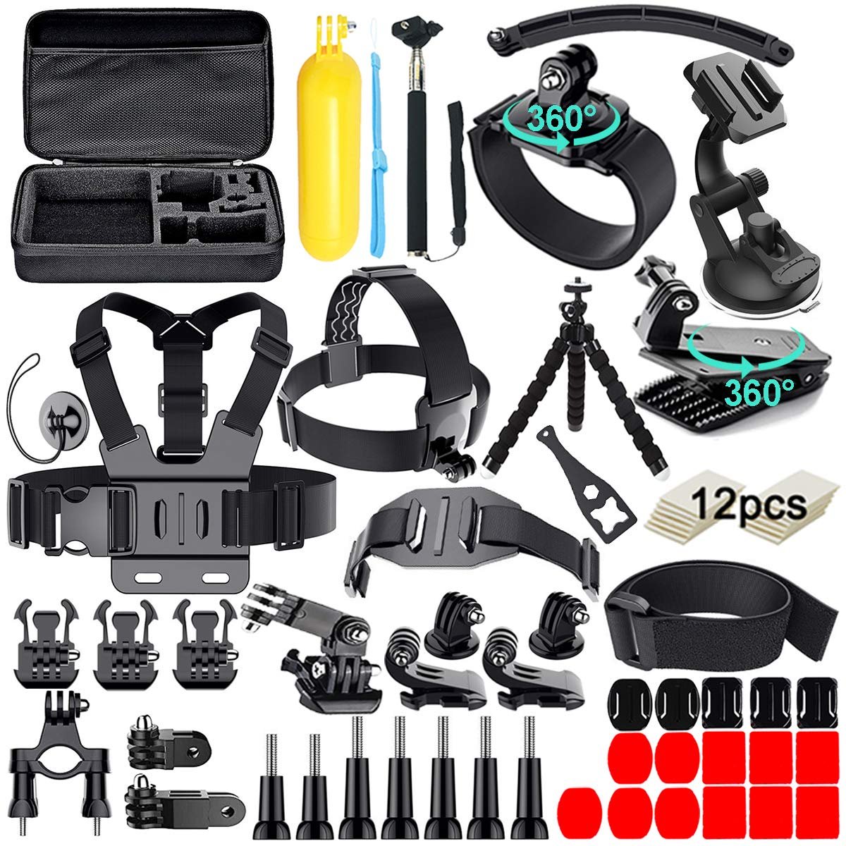 Action Camera Accessories Kit - Camera Recaps