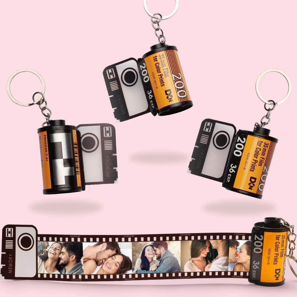 Camera Film Roll Keychain