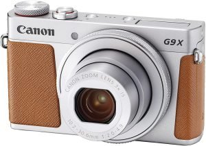 Canon PowerShot G9 X Mark II Compact Digital Camera w/ 1 Inch Sensor and 3inch LCD - Wi-Fi, NFC, & Bluetooth Enabled (Silver