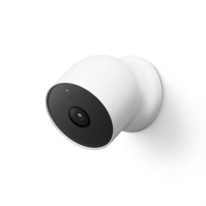 Google Nest Cam Outdoor or Indoor, Battery - 2nd Generation - 1 Pack 