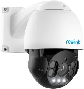 REOLINK 4K PTZ Outdoor Camera, PoE IP Home Security Surveillance, 5X Optical Zoom Auto Tracking, 3pcs Spotlights Color Night Vision