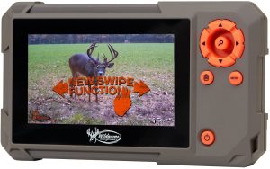 Wildgame Innovations Trail Pad | VU60 SD Card Reader with Touch Screen, Brown, 10 x 6 x 3 inches