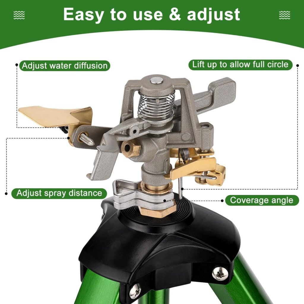 How Does a Tripod Sprinkler Work