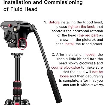 How to Assemble a Fluid Head Tripod
