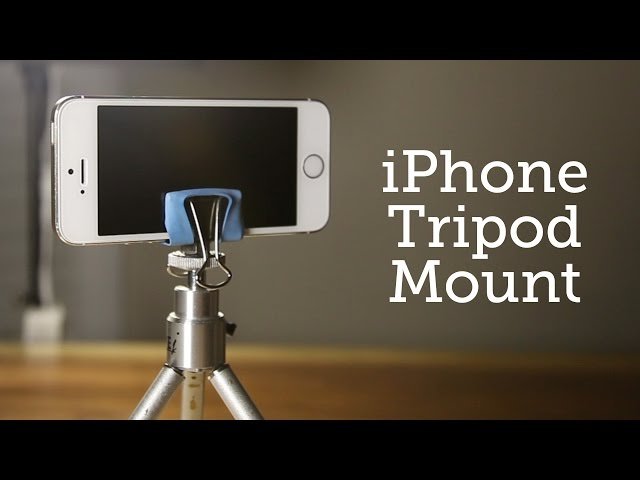 How to Attach a Phone to a Tripod