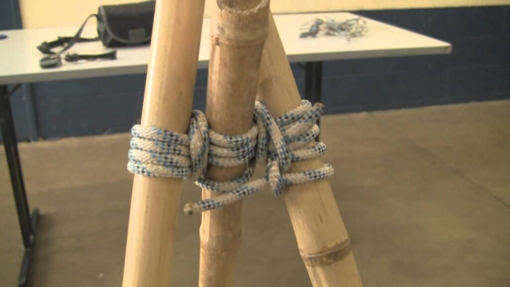 How to Make a Bamboo Tripod