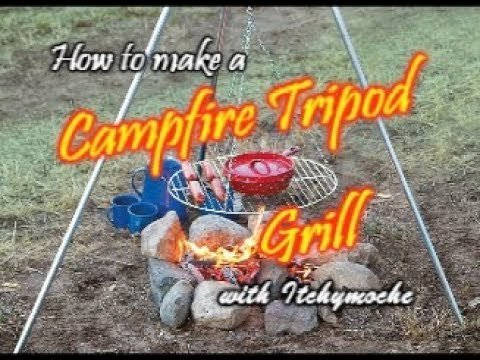 How to Make a Campfire Tripod Grill
