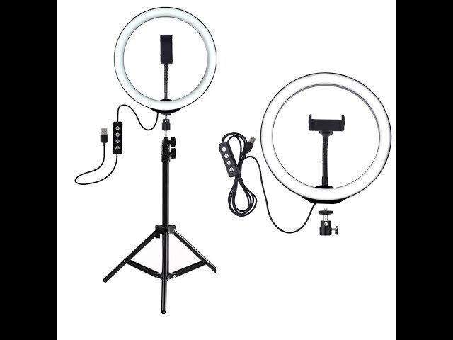 How to Put a Ring Light on a Tripod