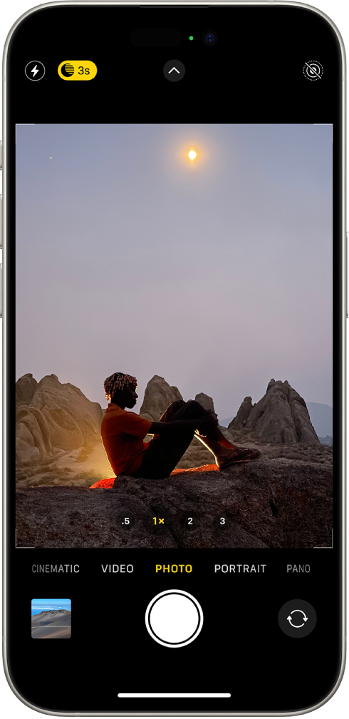 How to Put Camera in Night Mode