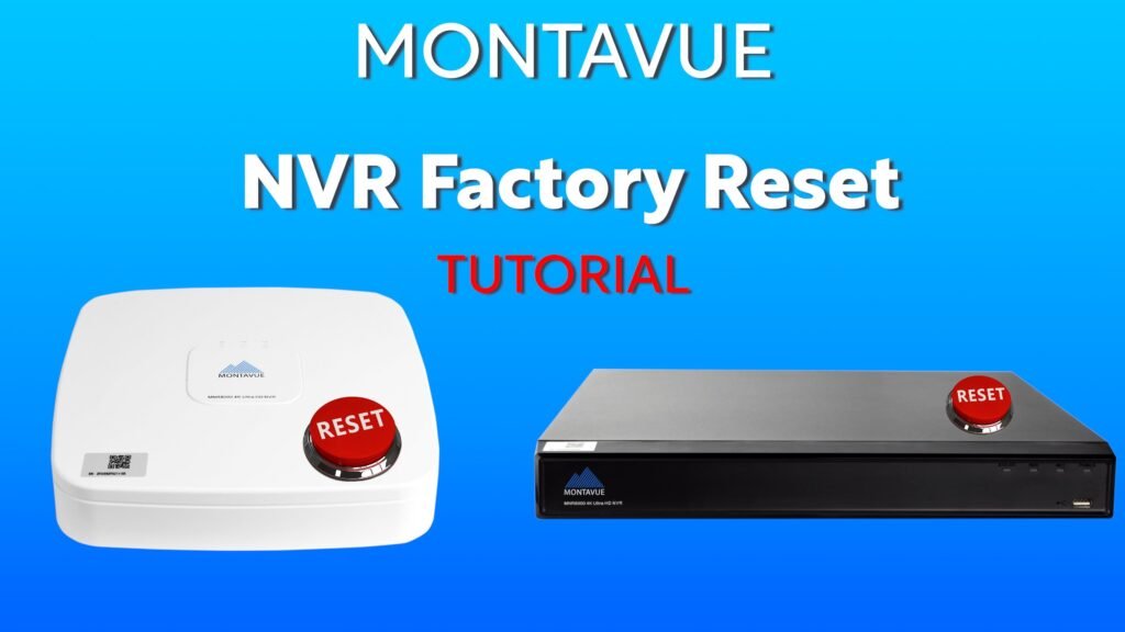 How to Reset Nvr Camera