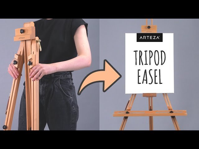 How to Setup a Tripod Easel