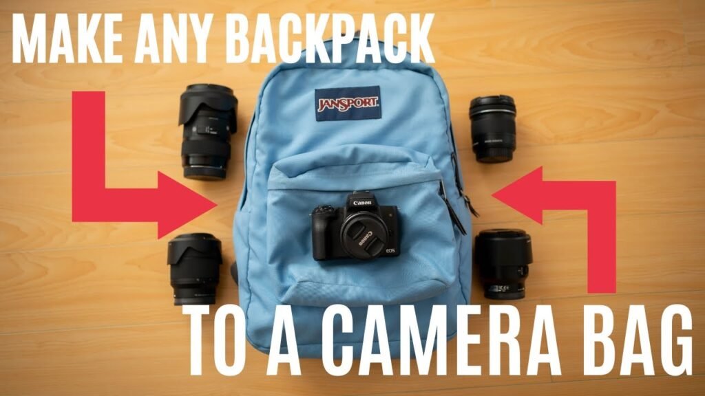 How to Turn a Backpack into a Camera Bag