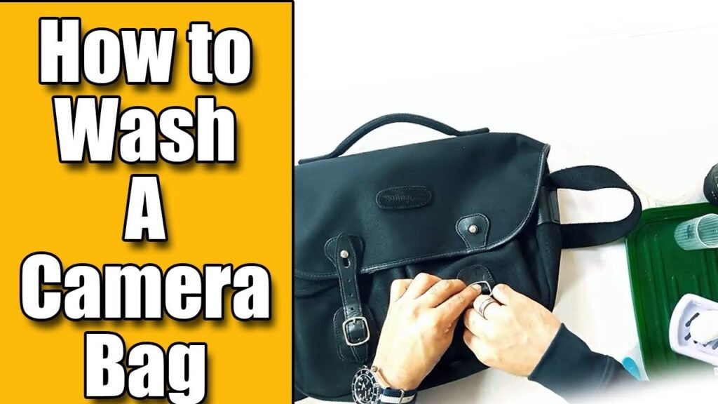 How to Wash a Camera Bag