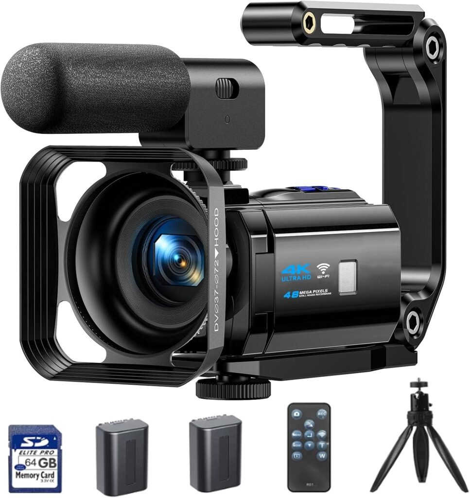 CAMWORLD Video Camera Review – 4K 48MP Camcorder with WiFi & Night Vision