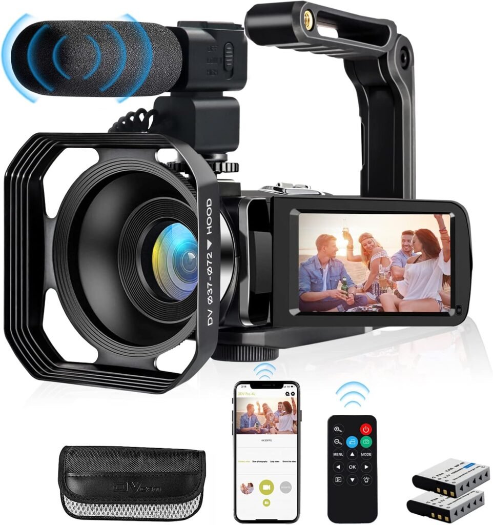 Lovpo Video Camera Review – 4K 48MP Ultra HD Camcorder with WiFi & Zoom