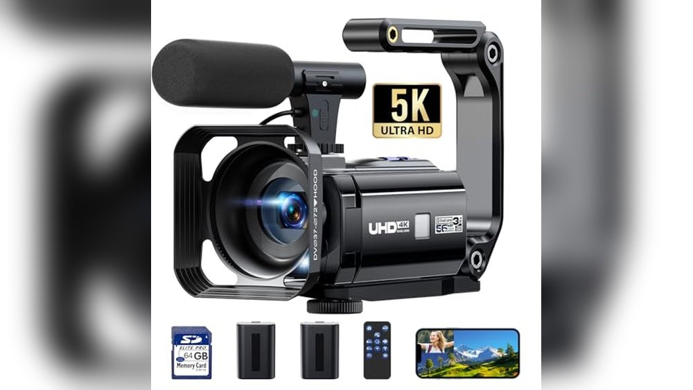 firefoto 5k camcorder video camera review