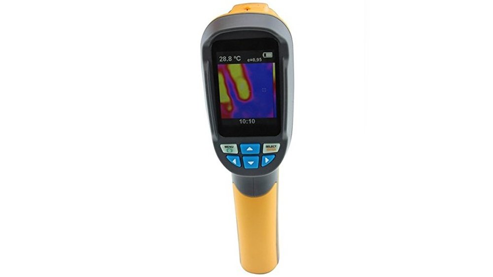 gowe 24 inch color screen handheld thermal camera review