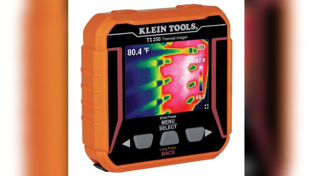 klein tools ti250 rechargeable thermal imaging camera