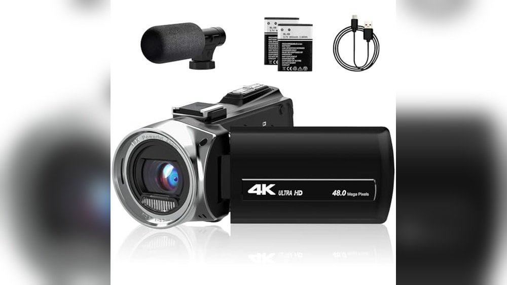 lovpo 4k video camera camcorder review