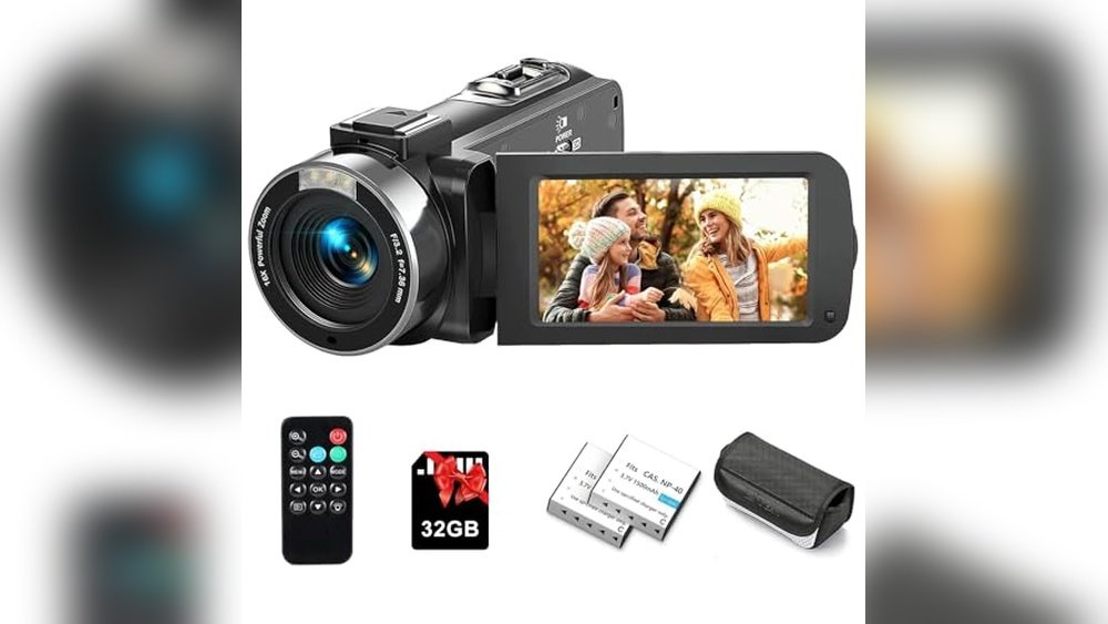 rumyums 27k video camera vlogging camcorder review