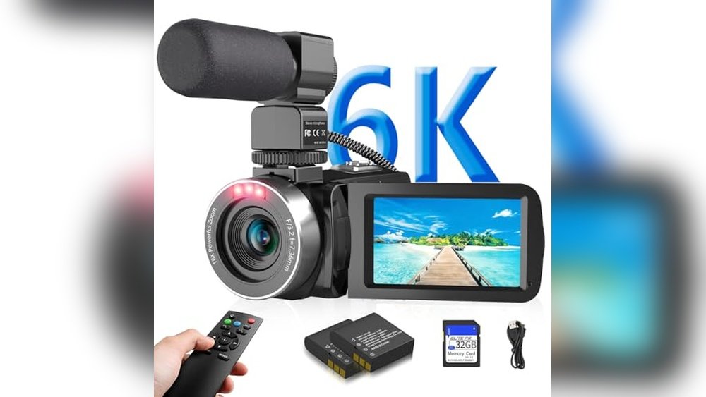 vetek 6k video camera camcorder review