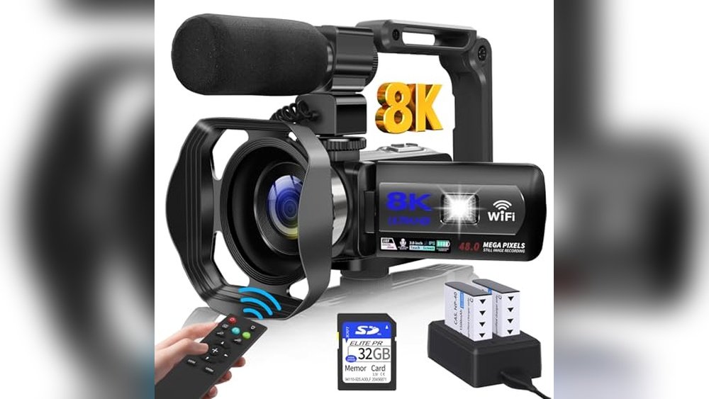 wikico 8k camcorder video camera review