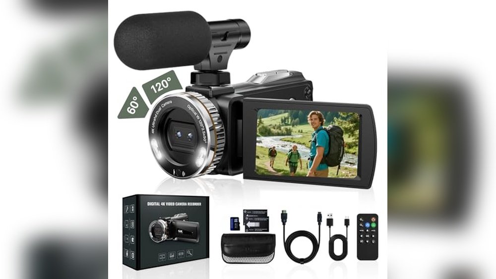 zimoce 4k 60fps camcorder review