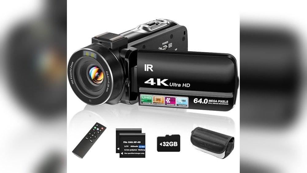 zydiie 4k video camera camcorder review