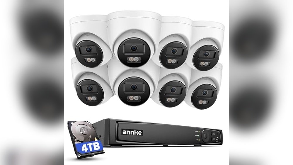annke 16ch 4k poe security camera system review
