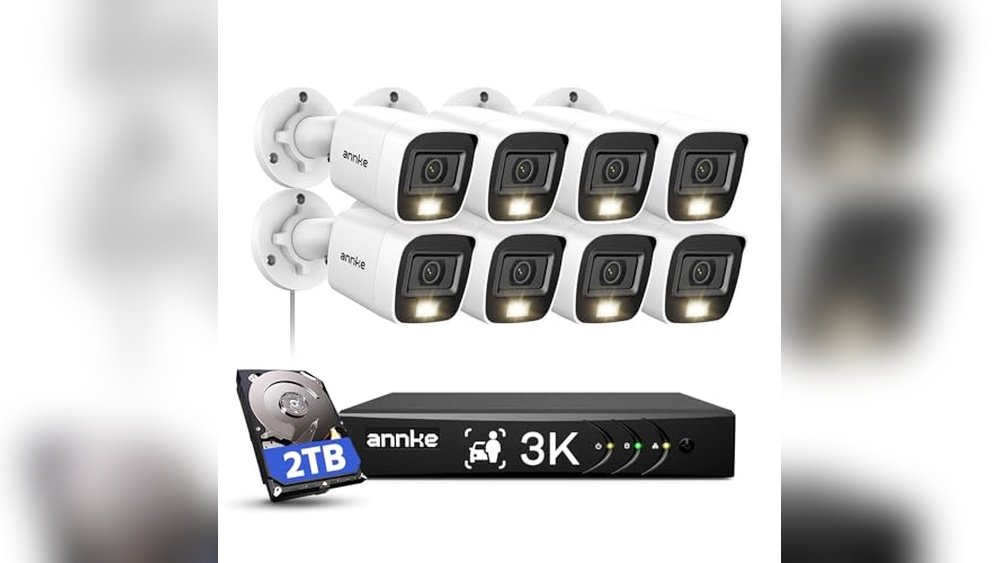 annke 8ch 3k security camera system review
