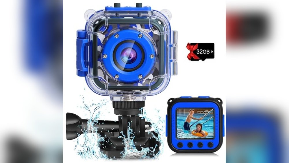 best sport camera for skiing with kids