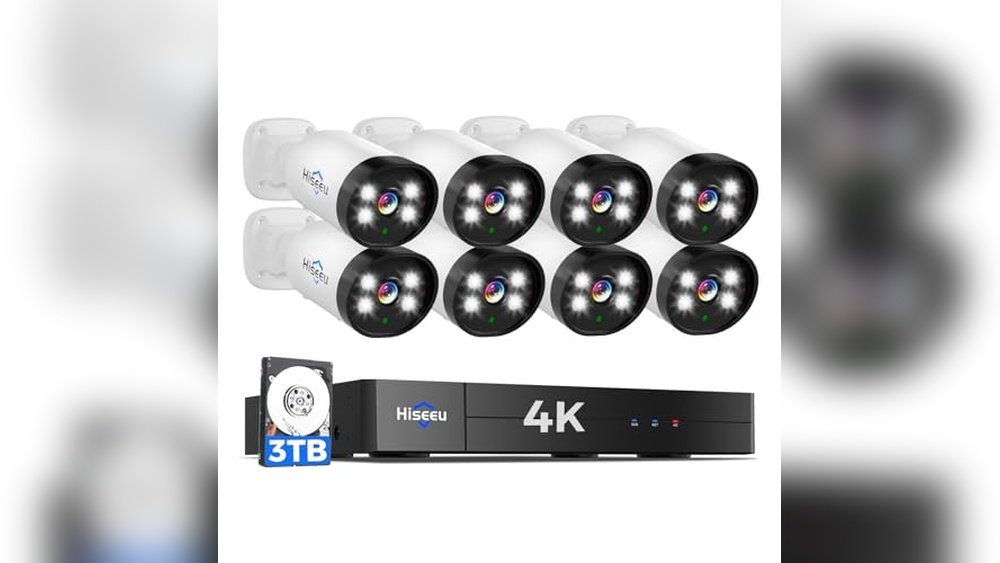 hiseeu 4k wired security camera review