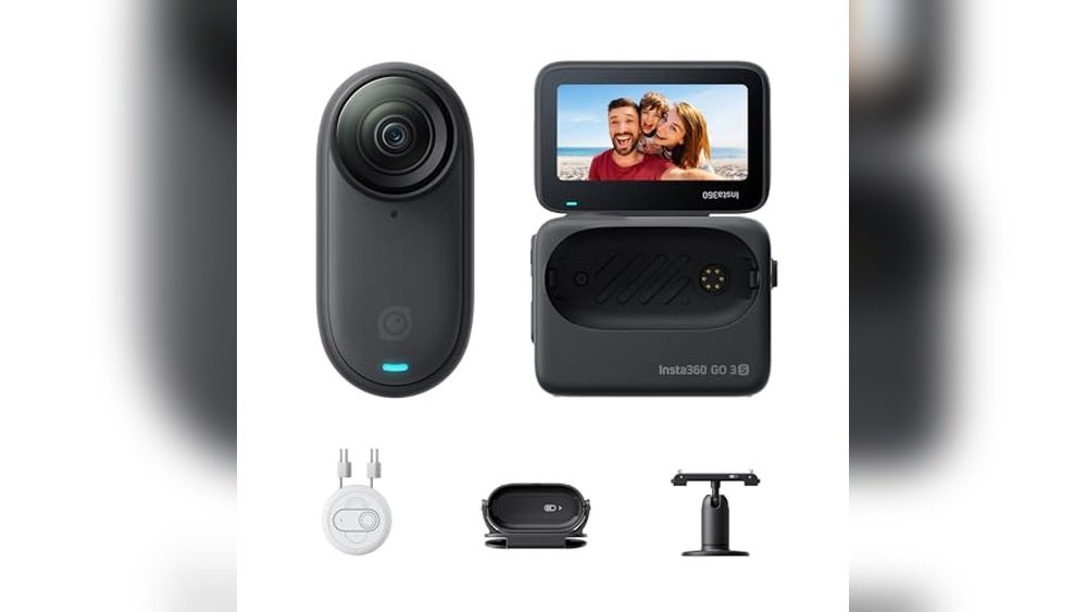 insta360 go 3s 128 gb black 4k tiny portable vlogging camera review