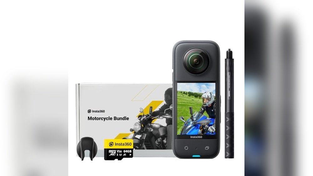 insta360 x3 motorcycle kit waterproof 360 action camera review