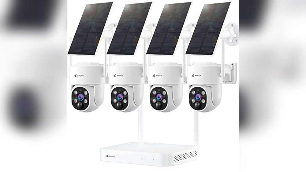 kittyhok wireless outdoor solar security cameras review