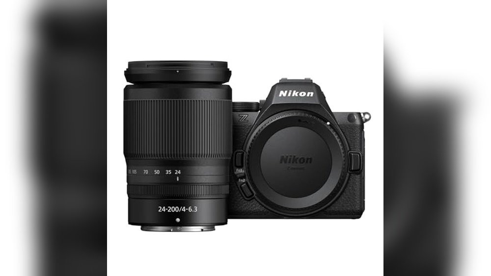 nikon z5 ii with telephoto zoom lens full frame mirrorless camera review