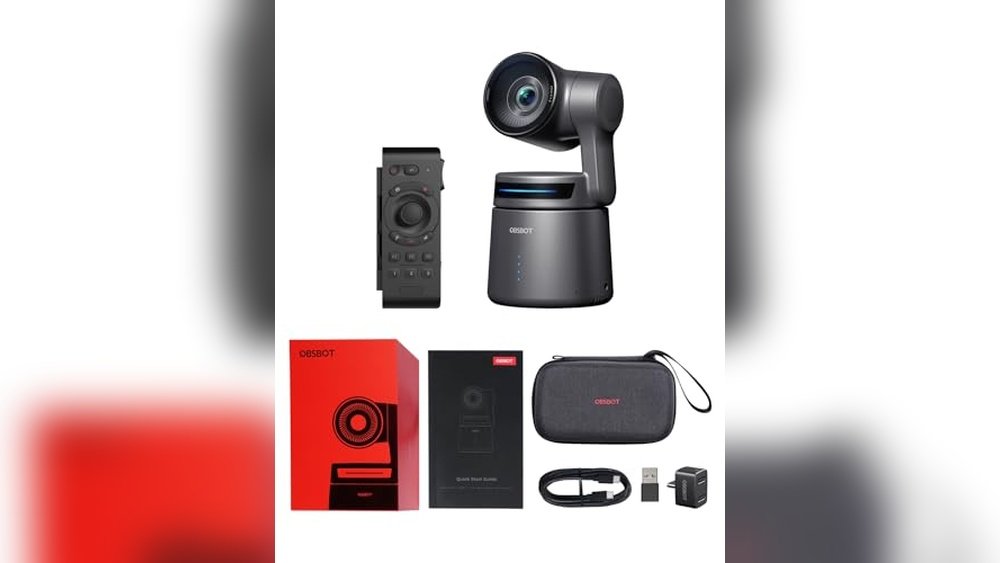 obsbot tail air smart remote combo streaming camera review