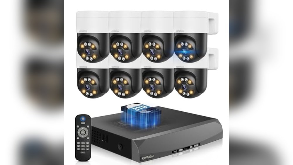 ohwoai 2 way audio auto tracking 4k outdoor wired security camera review