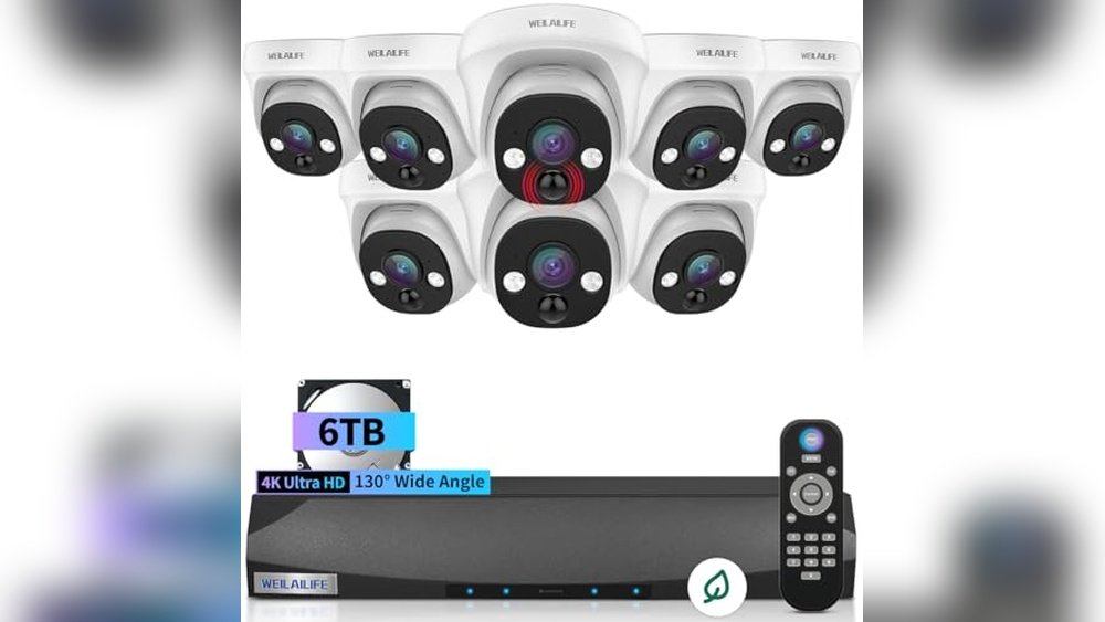 weilailife 2 way audio 130 wide angle wired security camera review