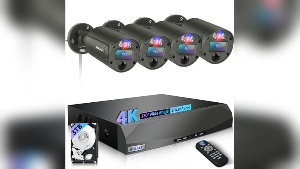 weilailife 2 way audio outdoor wired security camera review