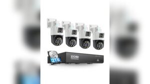 zosi 4k dual lens poe security camera review