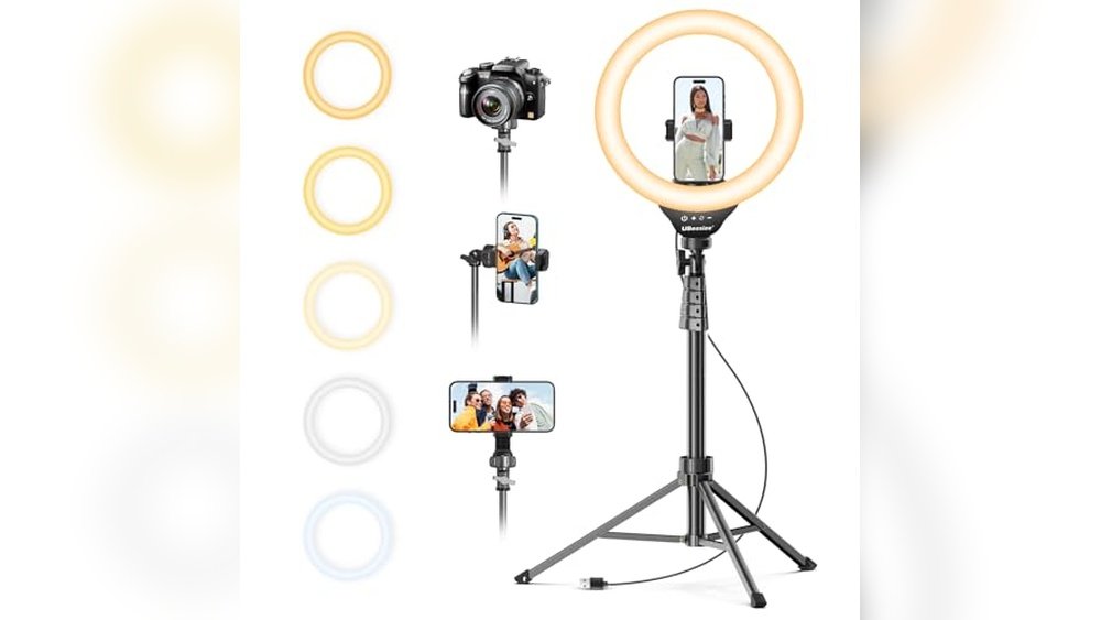 best ring light tripod for self tapes