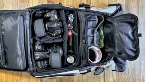 can you take a camera bag as well as hand luggage