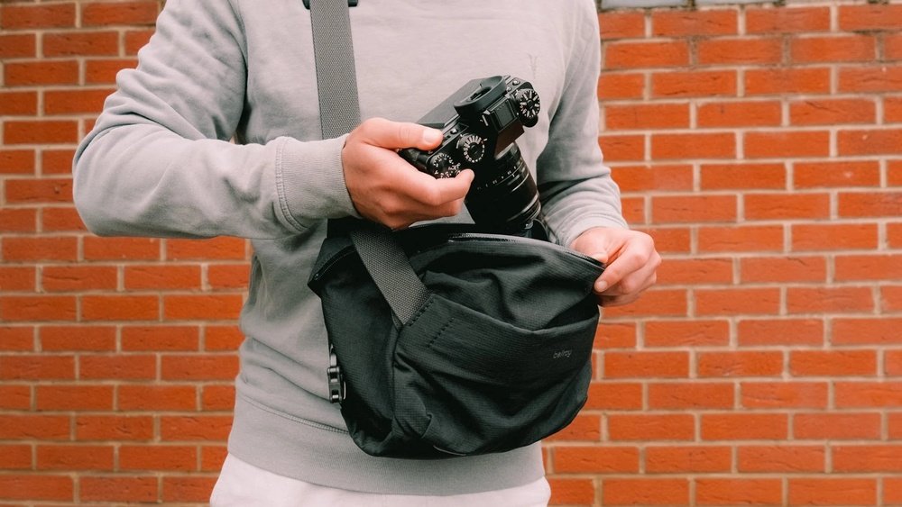 how to carry camera bag