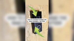 how to change ring camera battery