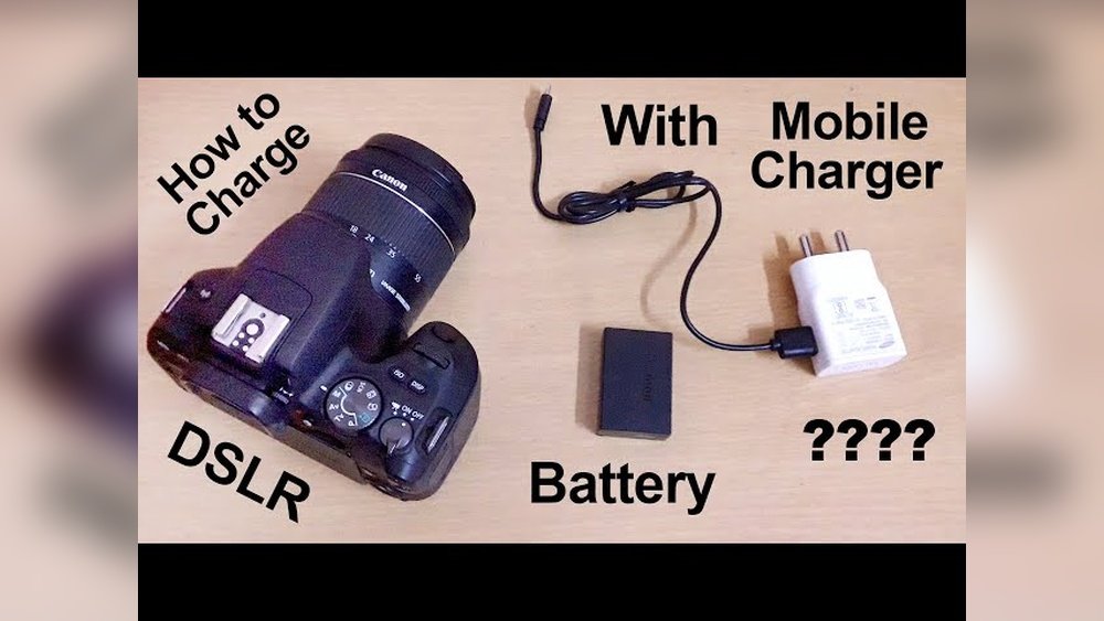 how to charge a camera battery