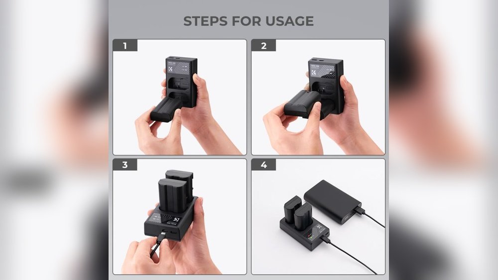 how to charge a nikon camera without chargers