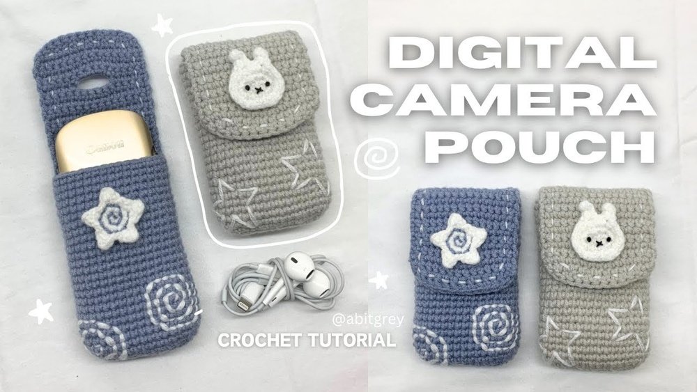 how to crochet a camera bag