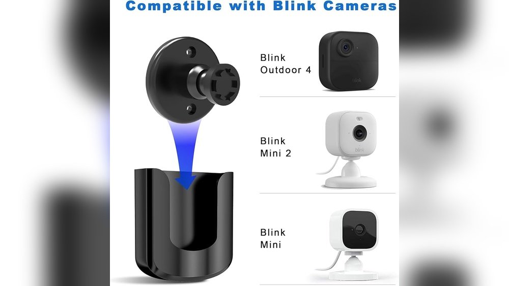 how to mount blink outdoor 4 camera without screws